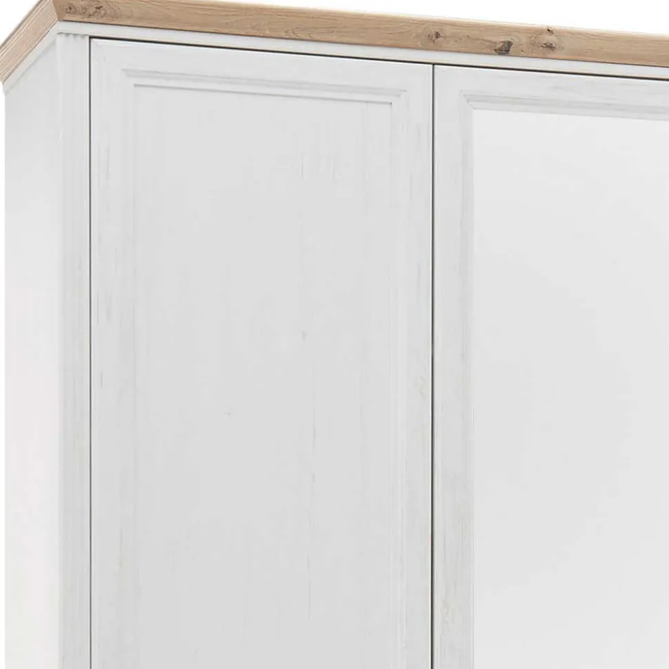 140x200 Bett & Nachtkommode & Schrank - Maggio (dreiteilig)