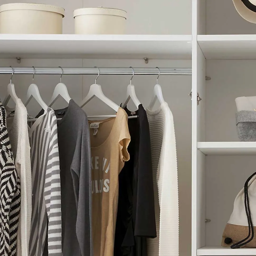 140x200 Bett & Nachtkommode & Schrank - Maggio (dreiteilig)