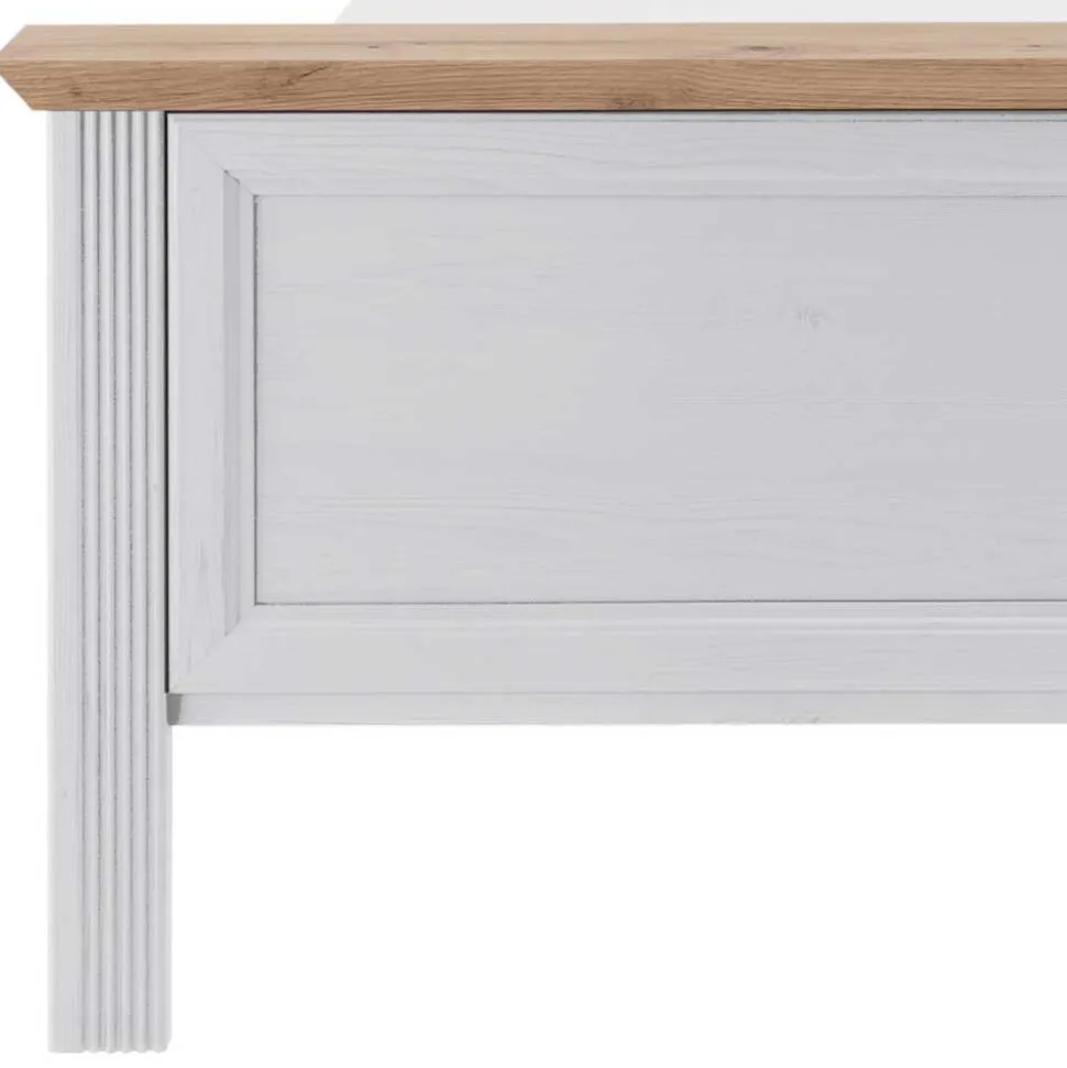 140x200 Bett & Nachtkommode & Schrank - Maggio (dreiteilig)