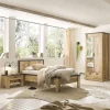 90x200 Bett & Nachttisch & Schrank - Naiavio (dreiteilig)