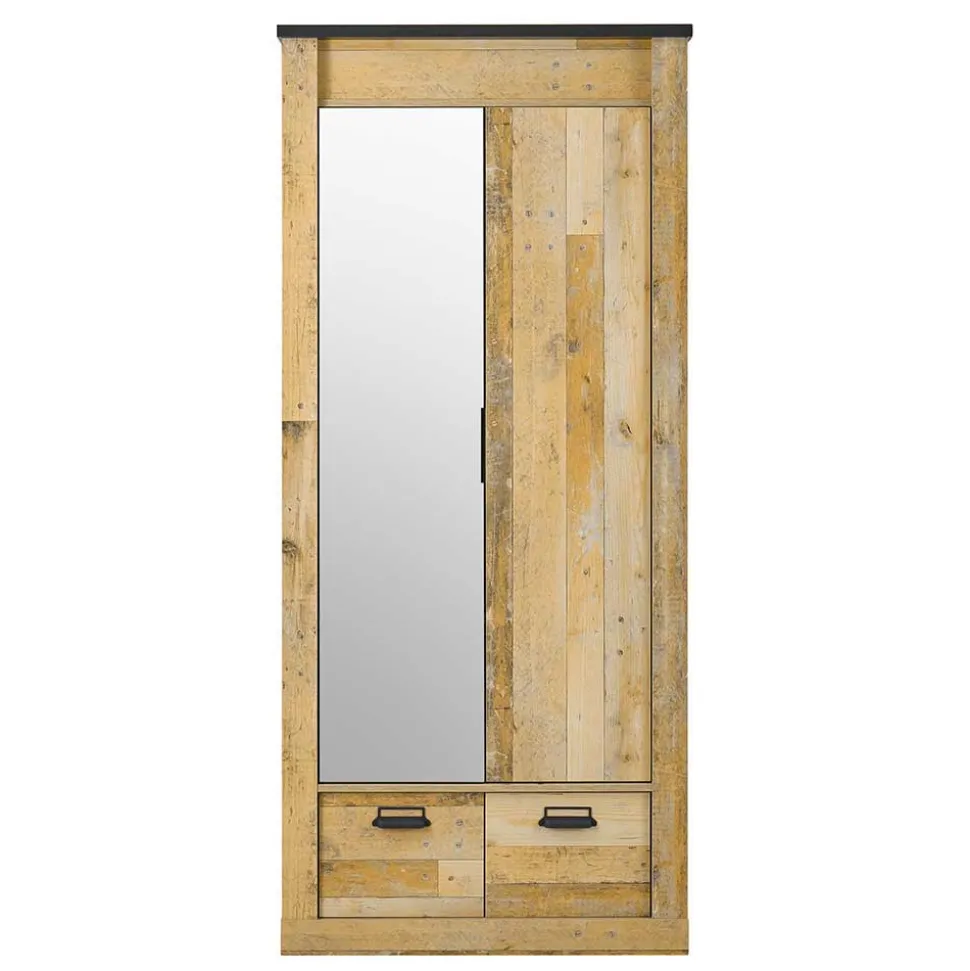 90x200 Bett & Nachttisch & Schrank - Naiavio (dreiteilig)