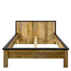 140x200 Bett & Nachttisch Paneele - Naiavio (dreiteilig)