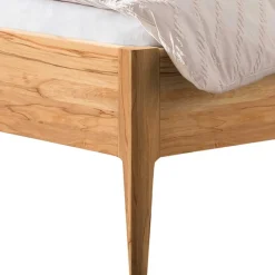 140x200 Bett aus Wildbuche massiv - Roverario