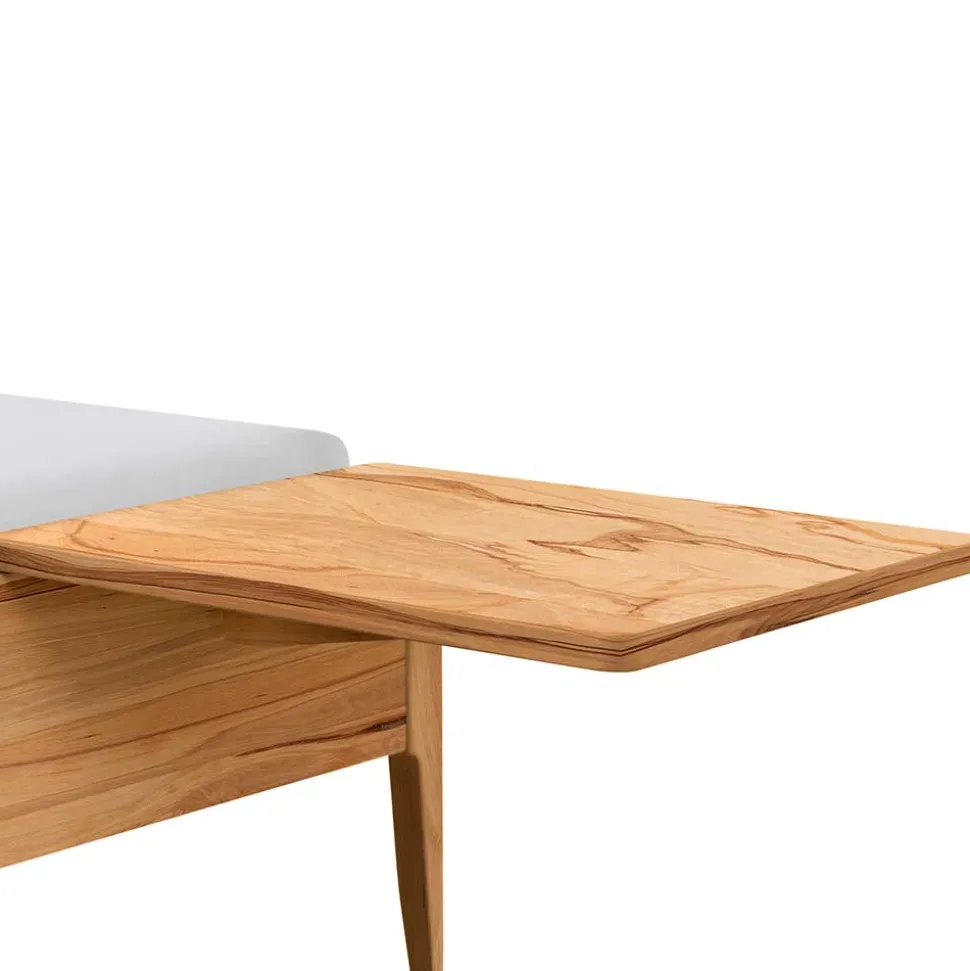 140x200 Bett aus Wildbuche massiv - Roverario