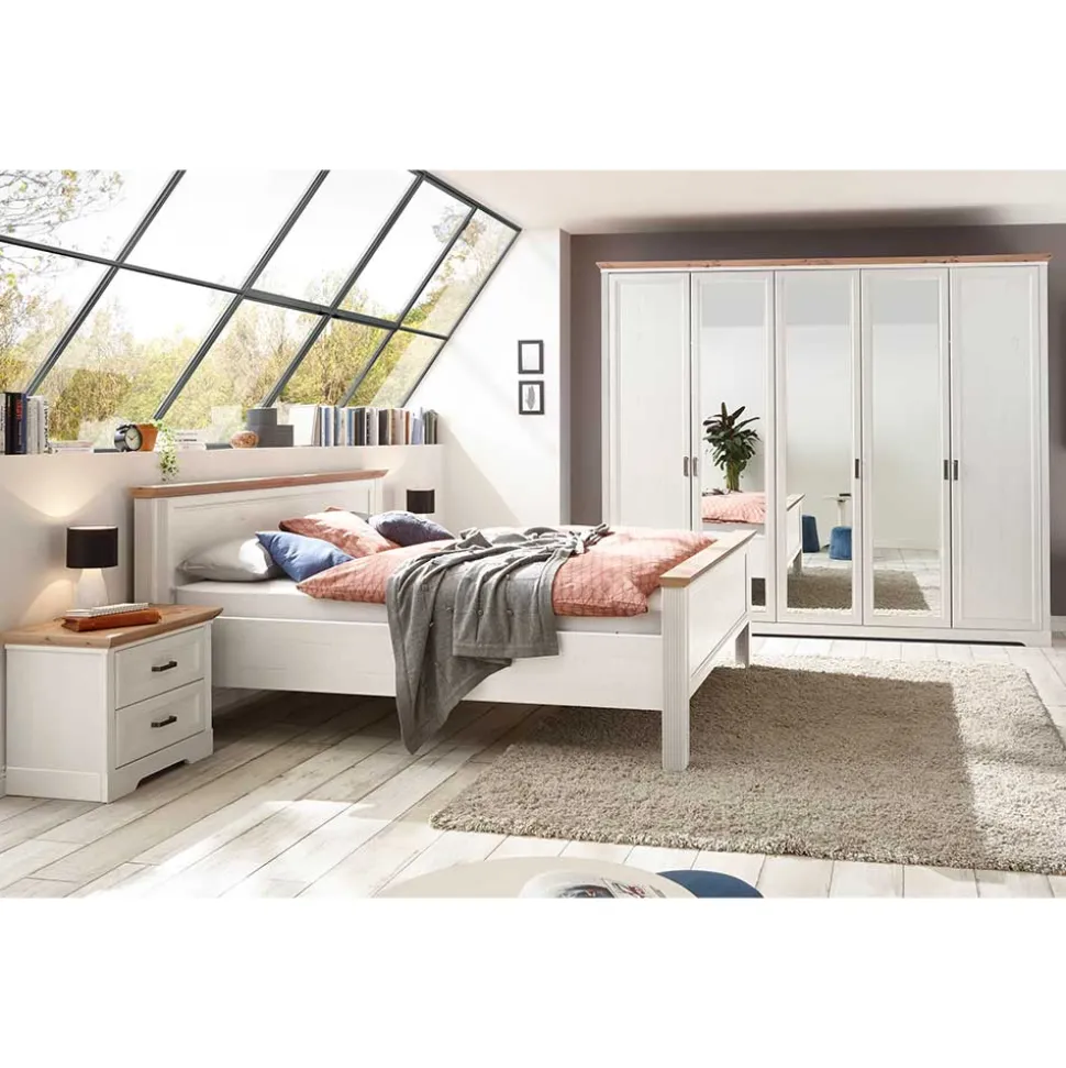 160x200 Bettanlage & Kleiderschrank - Maggio (vierteilig)