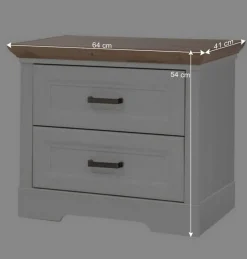 160x200 Bettanlage & Kleiderschrank - Maggio (vierteilig)