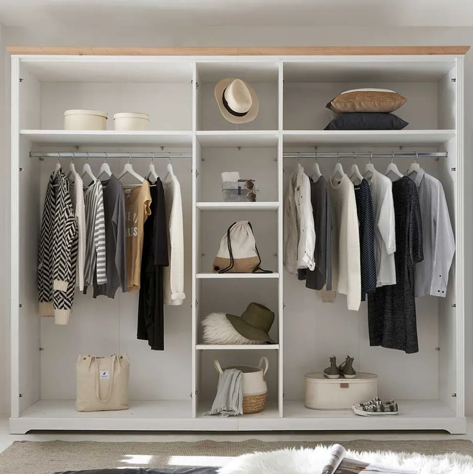 160x200 Bettanlage & Kleiderschrank - Maggio (vierteilig)