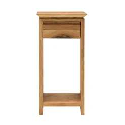 30x30 Blumenhocker aus Wildeiche Massivholz - Anndra