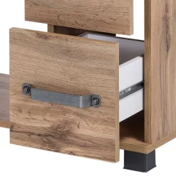 65x59 cm Becken-Unterschrank in Holz Optik - Iskro