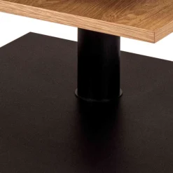 70x70 cm Couchtisch mit Staufach - Portland