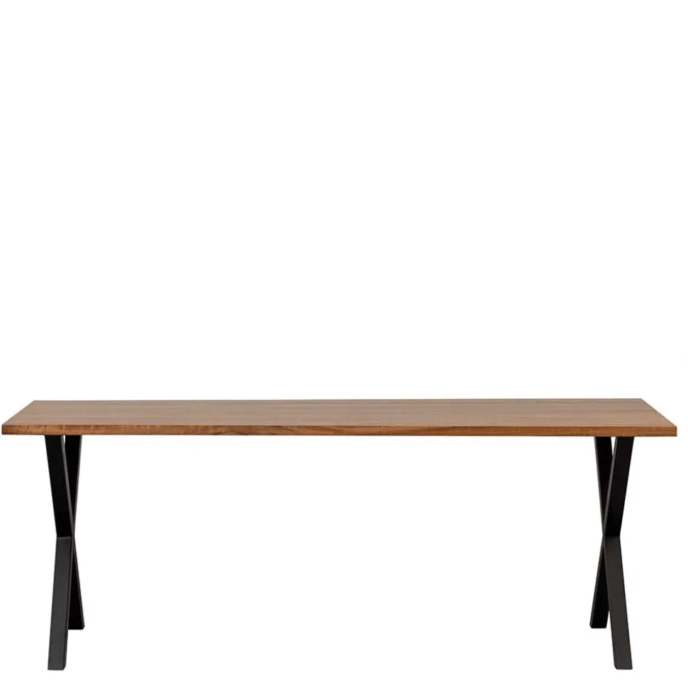 200x90 cm Esszimmertisch in Walnuss Furnier - Athias