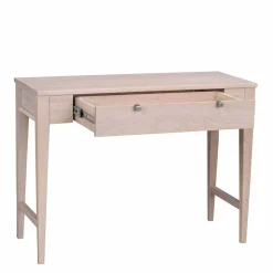 100x40 cm Konsolentisch in Eiche White Wash - Vaxos