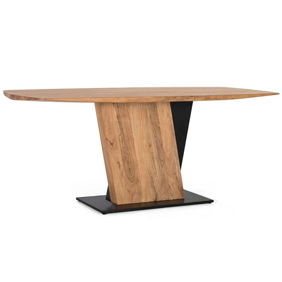 240x100 cm Tisch aus Akazie Massivholz - Moleda