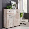 81x95 cm Touchwood Kommode in Eiche Grau - Mosnito