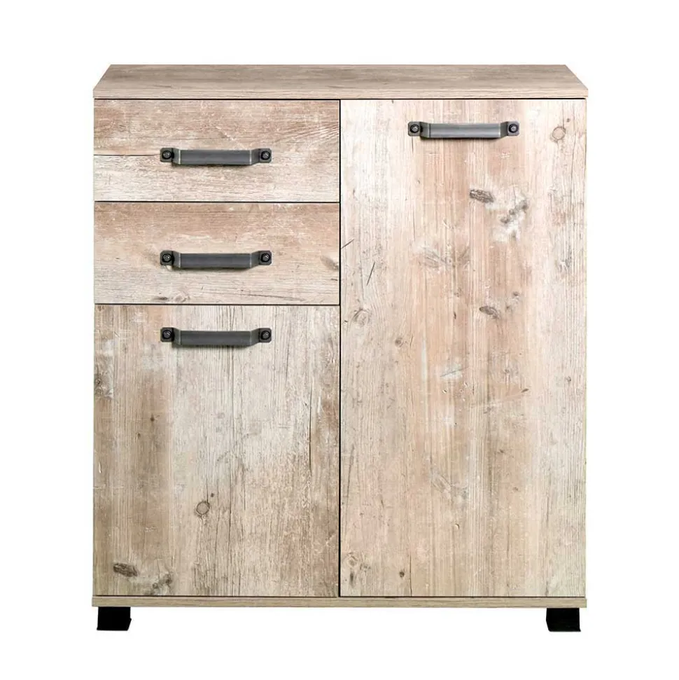 81x95 cm Touchwood Kommode in Eiche Grau - Mosnito