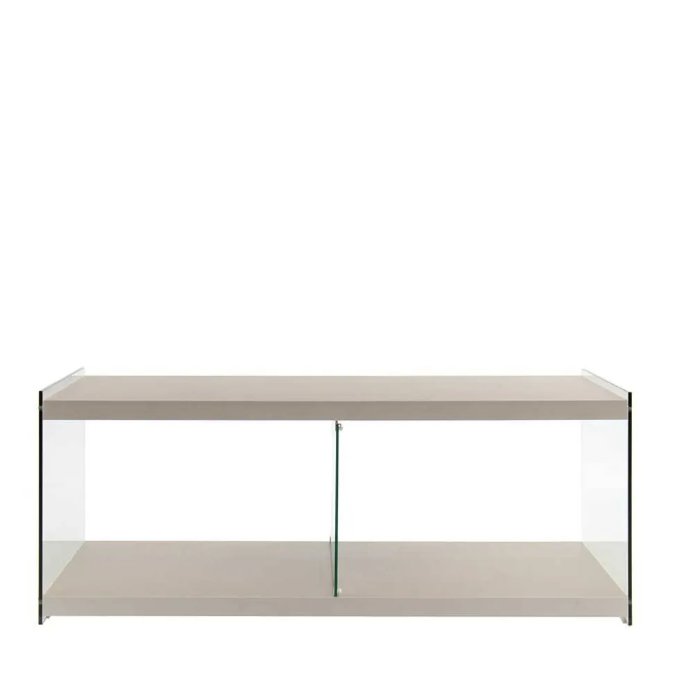 120x60 cm TV Tisch mit Glas Wangen - Culagan