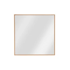 72x72 cm Wandspiegel mit dünnem Rahmen - Mandrey
