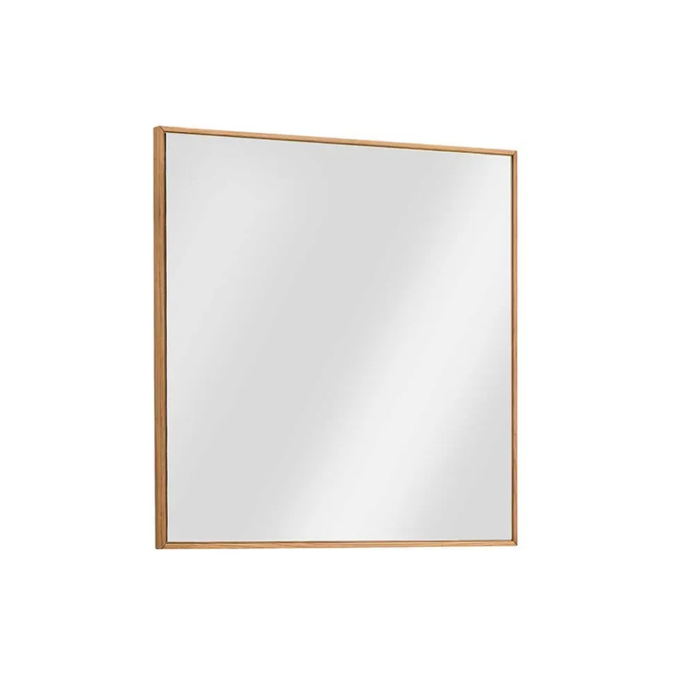 72x72 Flurspiegel mit Massivholz Wildeiche - Mandrey