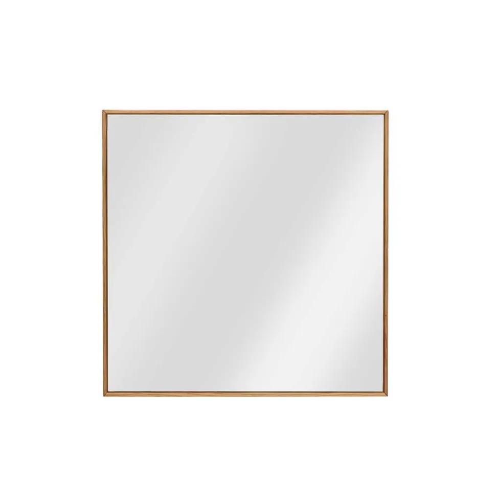 72x72 Flurspiegel mit Massivholz Wildeiche - Mandrey