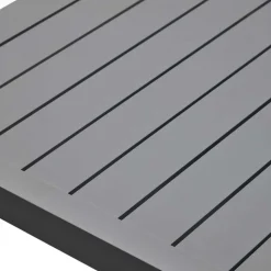 150x77 Garten Stehtisch in Dunkelgrau - Dumoriva