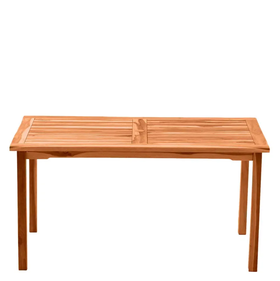 150x90 Holztisch für den Garten aus Teak - Klahuma