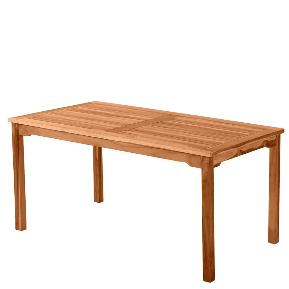 150x90 Holztisch für den Garten aus Teak - Klahuma