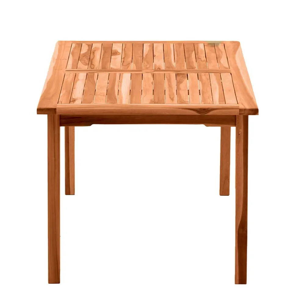 150x90 Holztisch für den Garten aus Teak - Klahuma