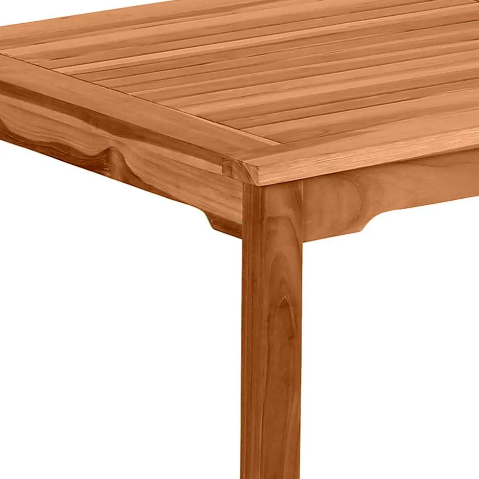 150x90 Holztisch für den Garten aus Teak - Klahuma