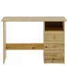 110x54 Kleiner Schreibtisch aus Kiefer Massivholz - Bibulath