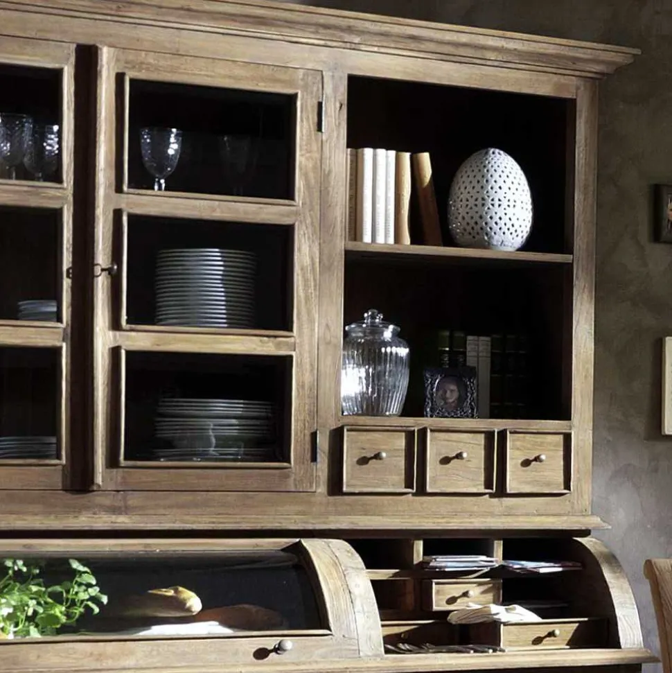 220x210 Landhaus Buffet aus Teak - Teako