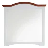 94x94 Landhaus Spiegel mit Holzrahmen - Beapta