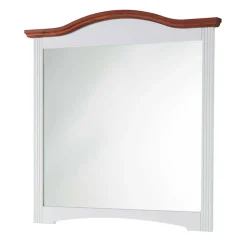 94x94 Landhaus Spiegel mit Holzrahmen - Beapta