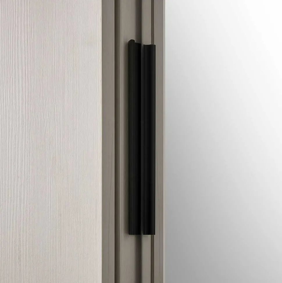 140x200 Modern Country Bett & Schrank - Tramos (vierteilig)