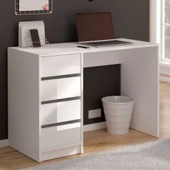 110x48 Moderner Schminktisch mit vier Schubladen - Savocca