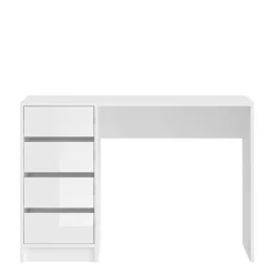 110x48 Moderner Schminktisch mit vier Schubladen - Savocca