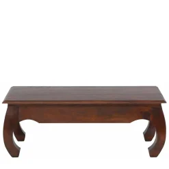 60x60 oder 110x60 Opiumtisch aus Akazie Braun - Gorges