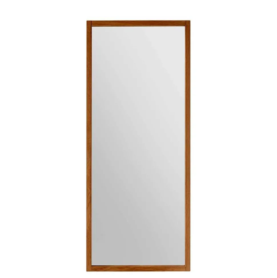 50x120 Rechteckiger Wandspiegel mit Eichenrahmen - Artensian