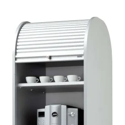 50x202 Rollladen Schrank in Weiß - Asta