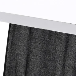 127x60 Schreibtisch in Weiß mit Rot - Kastawa