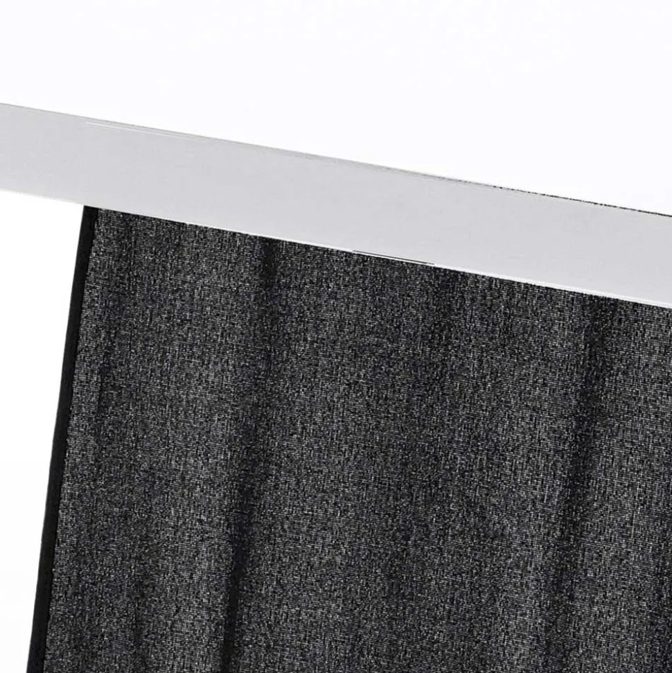 127x60 Schreibtisch in Weiß mit Rot - Kastawa