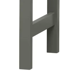 122x58 Schreibtisch mit Aufsatz in Graugrün - Daraon