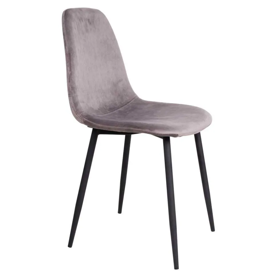 140x95 X-Fuß Esstisch & 4 Stühle - Turino (fünfteilig)