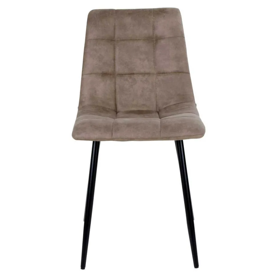 X-Fuß Esszimmertisch & Stühle - Zia (fünfteilig)