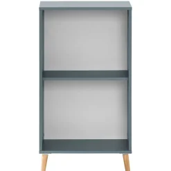 51x93x41 2 Fächer Büroregal in Petrol Blau - Baiamare