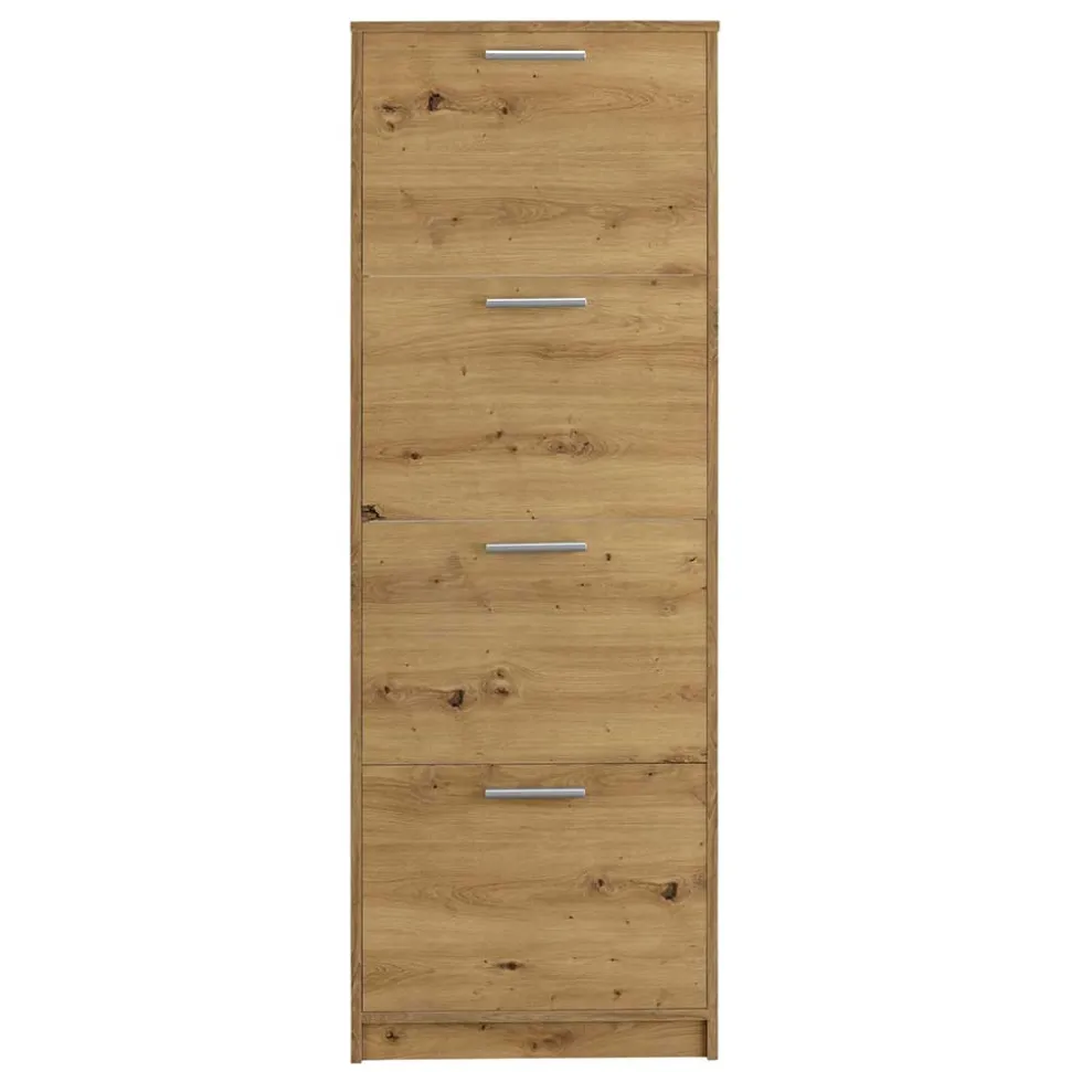 55x157x21 4 Klappen Schuhschrank modern - Atia