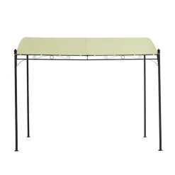 300x250x300 Anbaupavillon in Creme Textil - Natsonai