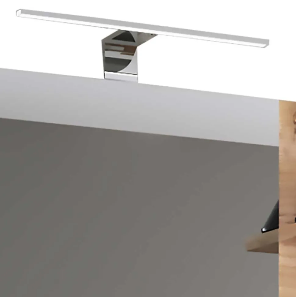 112x59x12 Bad Doppelspiegel mit Mittelregal - Cazryn