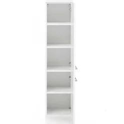 30x135x35 Bad Hochschrank für Stand- & Wandmontage - Anjunica