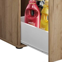 25x110x50 Bad Nischenschrank mit 2 Auszügen - Naico