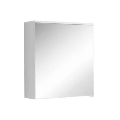 60x66x20 Bad Spiegelschrank mit einer Tür - Vohdan
